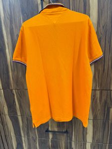 Tommy Hilfiger Orange Polo Shirt