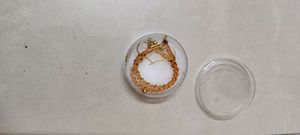 2 Geometric Dangle Earrings
