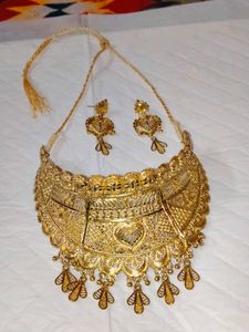 Gold Plated Necklace Set