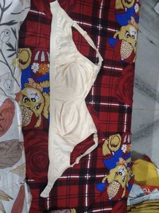 Comfortable Beige/skin Bra