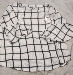 check print tops for girls.