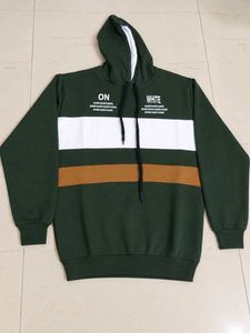 Men's Green Graphic Hoodie