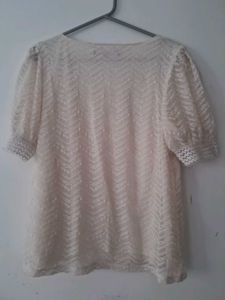 Fig Sequined Chevron Top blouse