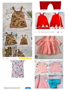combo of beautiful kids clothes