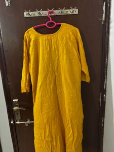 Vibrant Yellow Kurta