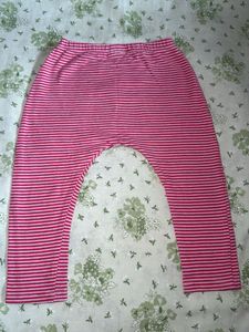 Cute pink Striped Pants