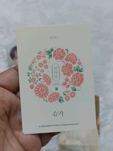 Suga Official Dalmajung Photocard