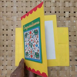Handmade Congratulations Card with Envelope