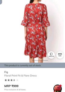 Chic Floral Print Midi Dress