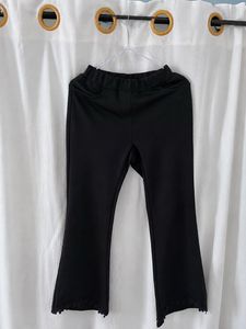 Chic Black Flared Pants