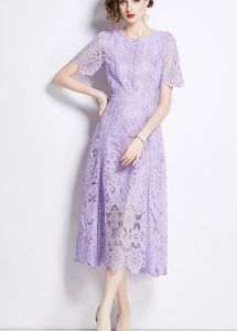 Lavender Lace Dress