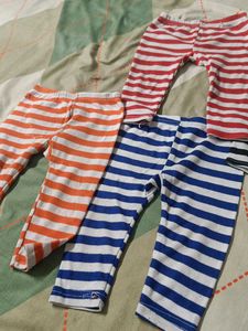 Striped Pajama Bottoms - Pack of 10