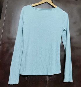 Light Sea Blue Stylish Top Cut-Out For 36 Bust