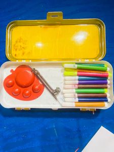 Artistic Pencil Box with Markers combo