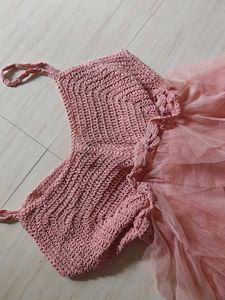 Pink Tulle Dress
