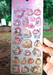 soso's 3D sticker sheet