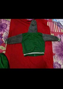 Cute Tiger Print Baby Tracksuit