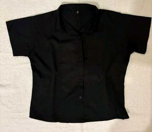 Classic Black Short Sleeve Shirt