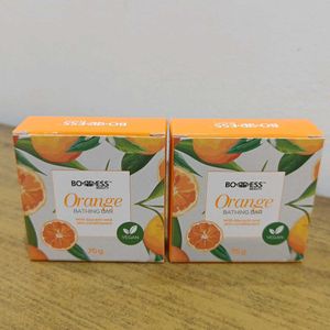 Boddess Orange Bathing Bar - Pack of 2