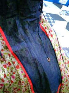 Embellished Dark Blue Kurta