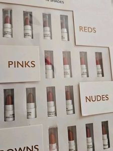 Just Herbs Lipstick Set - 16 Shades