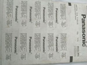 Battery Panasonic New
