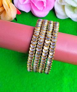 silk thread bangles set,hair clip,saree pin