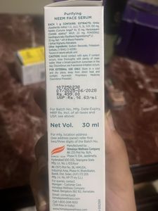 Himalaya Purifying Neem Face Serum