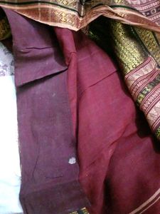 Bengal handloom weavers pure cotton saree