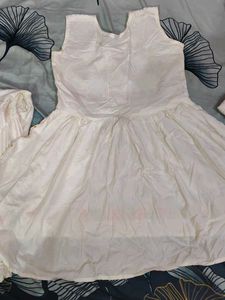 White Sequined Lehenga Choli