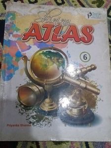 Shining Atlas - Class 6 MAP Related book