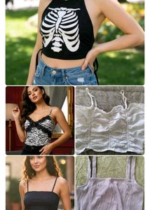 Bundle Deal: Five Trendy Crop Tops