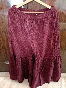 Elegant Maroon &amp; Navy Kurta Set