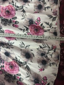 Elegant Floral Print Dress for Girls