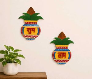 Kalash Wall Decor - Set of 1