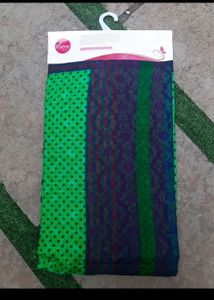 Tissue Plain Jacquard Saree With Attached Blo