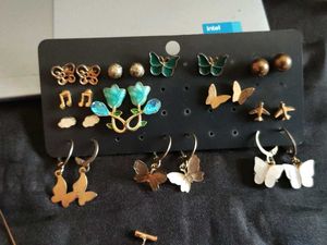mixed earrings