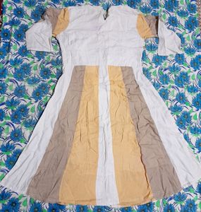 100% Cotton Comfortable Frock Anaarkali Type