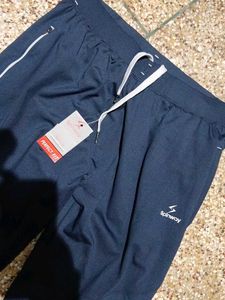 Men's Navy Blue Athletic Pants