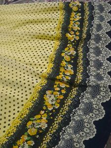 polka dot maxi skirt