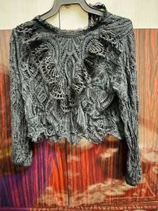 Lace Crop Top