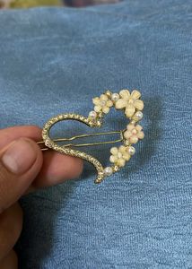 Set of 4 Floral Hair Pins &amp; Clips