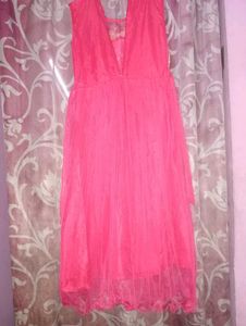 Pink &amp; Gold Party Dress