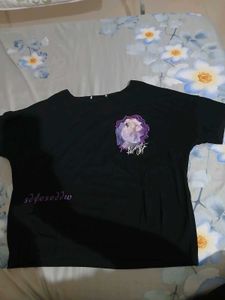 Black Graphic Print T-Shirt