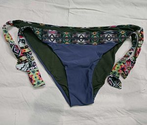 Boho Print 💛Tie-Side Bikini Bottoms