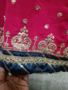 heavy work sharara suit