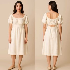 Puff Sleeve Dress