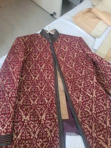 Men's Embroidered Sherwani Jacket
