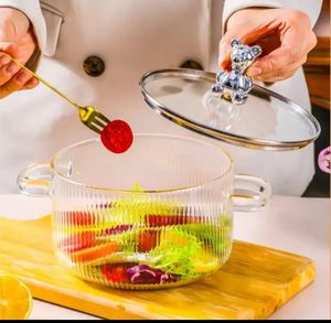Online Very Costly -Glass Cooking And Serving Bowl