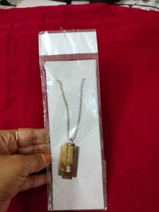 Unique Razor Blade Pendant Necklace
